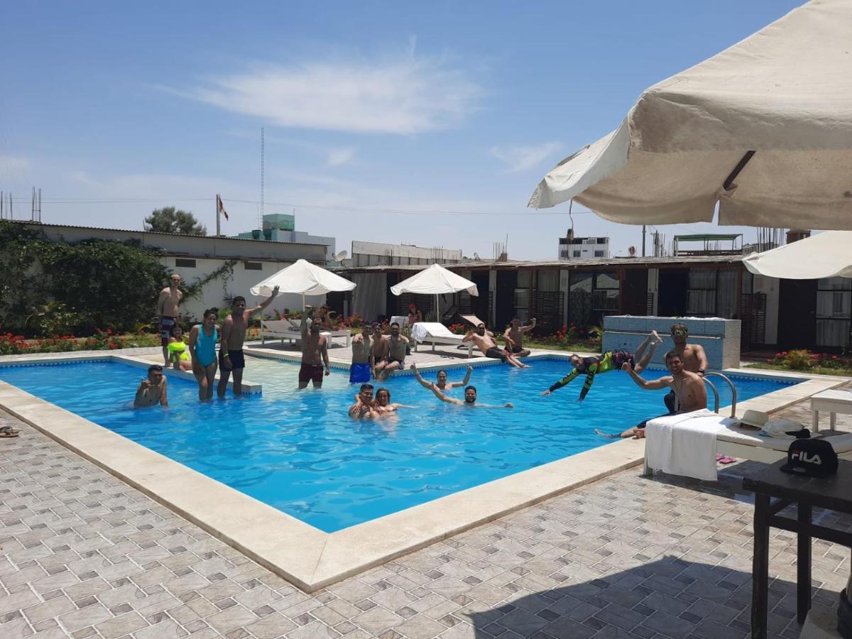 Hotel Lucero Paracas Buitenkant foto
