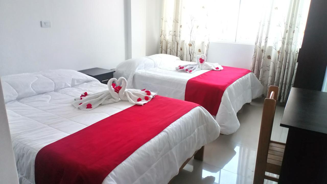 Hotel Lucero Paracas Buitenkant foto