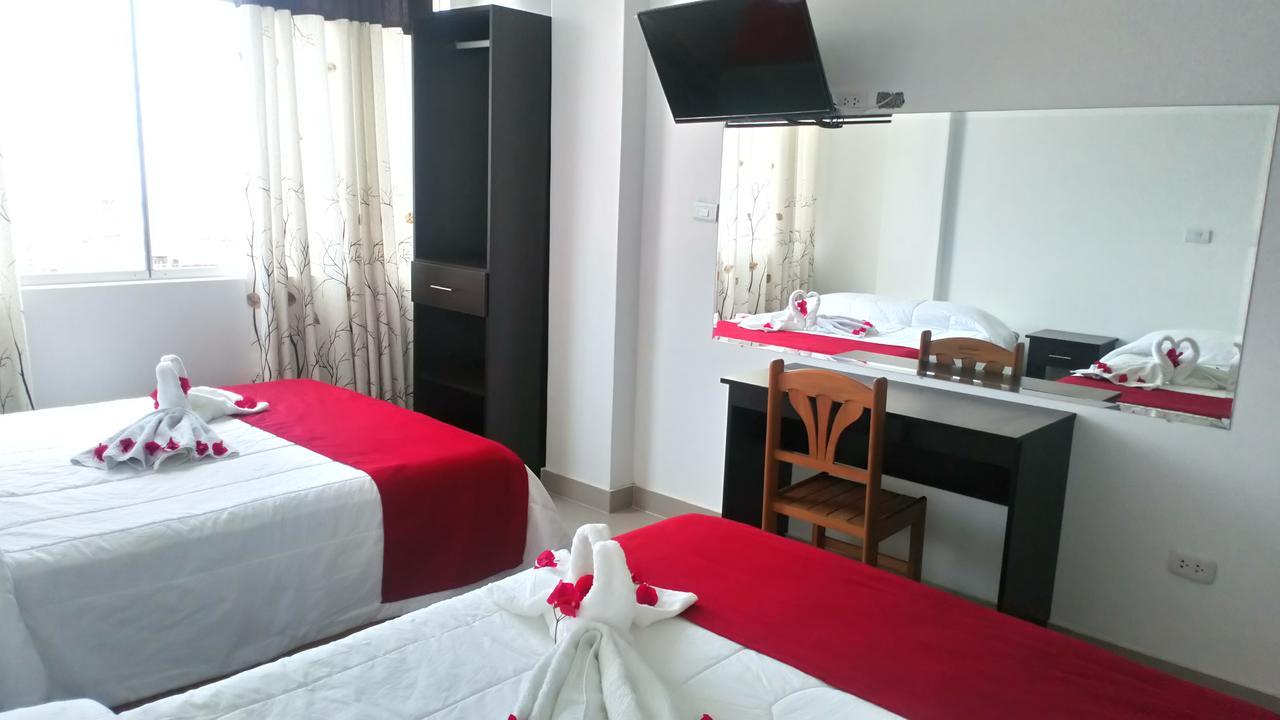 Hotel Lucero Paracas Buitenkant foto